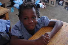 Elementary School child from Cap Haitian